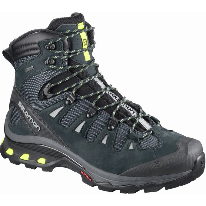 Salomon QUEST 4D 3 GTX® Botas De Montaña Hombre - Verde Oliva / Negras - Colombia (79635-VKIP)